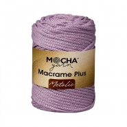 Garn, Macrame Plus Metalic 5 mm, 27438-35, violett