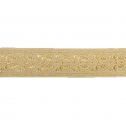 Band, dekorativ, Ornament, 50 mm, 27601-100, golden