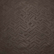 Mikrofaserstoff Arka All Over, 27343-405, dunkelbraun