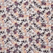 Gewebe, Viskose, Elastan, digital, floral, 27701-002