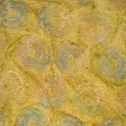 Baumwolle, Popeline, Batik, 27684-001, ocker