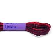 Stickgarn, Ljubica, 360307-020, bordeaux-rot