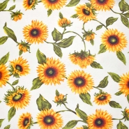 Deko, Druck, imprägniert, floral, 27806