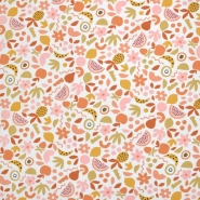 Baumwolle, Satin, Obst, 27870-001