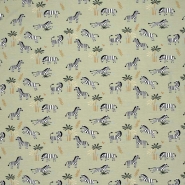 Jersey, Baumwolle, Tiere, 27938-026, mint