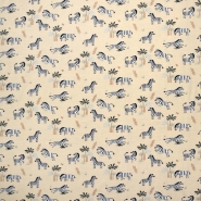 Jersey, Baumwolle, Tiere, 27938-052, gelb-beige