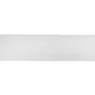 Gummiband, dekorativ, 50 mm, 28069-001, weiß