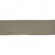 Gummiband, dekorativ, 50 mm, 28069-024, braun-beige