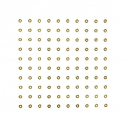 Applikation, Niete, 100 Stck., 28178-100, golden