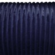 Velours coral, gerippt, 28258-980, dunkelblau