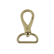 Karabiner, 32 mm, 28363-102, altgold