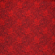 Jacquard, floral, 28540-013, rot