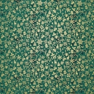 Baumwolle, Popeline, festlich, 28543-025, grün