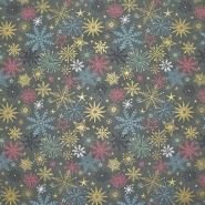 Baumwolle, Popeline, festlich, 28549-028, grün