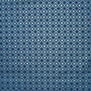 Baumwolle, Popeline, festlich, 28550-024, petrol