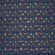 Baumwolle, Popeline, festlich, 28552-008, blau