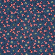 Baumwolle, Popeline, festlich, 28554-007, blau