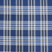 Anzugstoff, Karo, 22006-31, blau