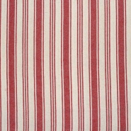 Dekobaumwolle, Streifen, 28743-5, rot