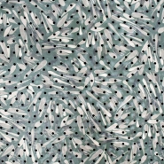 Chiffon, Polyester, digital, Punkte, 28774-5, grün