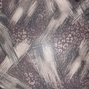 Chiffon, Polyester, digital, abstrakt, 28784-3, bordeaux