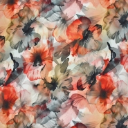 Jersey, Viskose, floral, 28866-258