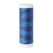 Nähfaden, mehrfarbig, Viga 80, 17033-688 9046, violett-blau