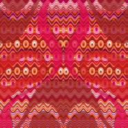 Jersey, Baumwolle, digital, oriental, 28989