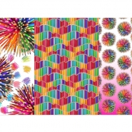 Jersey, Baumwolle, digital, Farbstifte, 29008