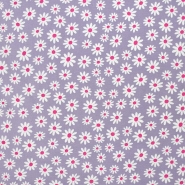 Jersey, Baumwolle, gerippt, floral, 29033-430