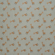 Jersey, Baumwolle, gerippt, Tiere, 29034-270