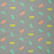 Jersey, Baumwolle, Waffel, retro, 29037-270