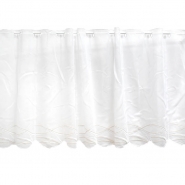 Halbvorhang, Stickerei, 140 cm, 29076-23