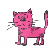 Bügelbild, Tiere, 22 x 19,5 cm, 28880-02