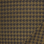 Jacquard, beidseitig, geometrisch, 29106-228, golden-schwarz