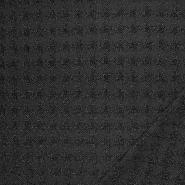 Jacquard, beidseitig, geometrisch, 29106-1001, schwarz