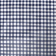 PVC für Tischdecken, Karo, 29122-02, blau