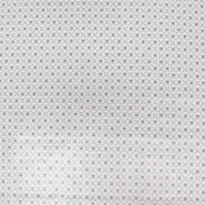 PVC für Tischdecken, Ornament, 29124-01, grau