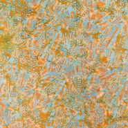 Baumwolle, Popeline, Batik,  29209-001, ocker