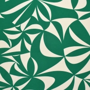 Gewebe, dünn, geometrisch, 29213-002, grün