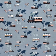 Jersey, Baumwolle, retro, 29113-566