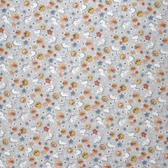 Baumwolle, Popeline, festlich, 29228, grau