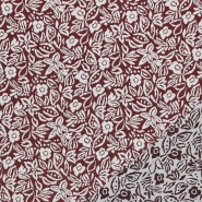Dekojacquard, beidseitig, floral, 29238-2, rot