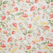 Deko, Druck, imprägniert, floral, 29342