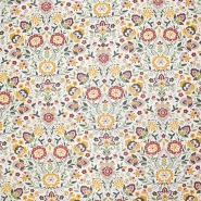 Deko, Druck, imprägniert, floral, 29347