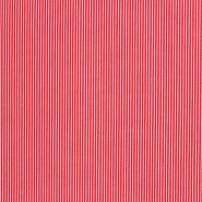Gewebe, Viskose, Streifen, 29261-3, rot
