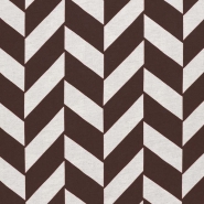 Gewebe, Viskose, Leinen, geometrisch, 29285-6, braun