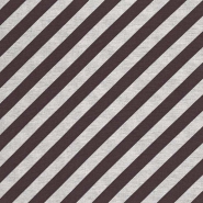 Gewebe, Viskose, Leinen, Streifen, 29286-16, braun