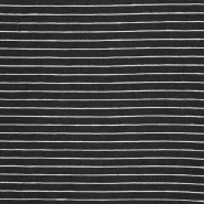 Gewebe, Viskose, Streifen, 29322-110, schwarz