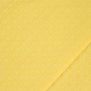 Gewebe, elastisch, geometrisch, 29332-11, gelb